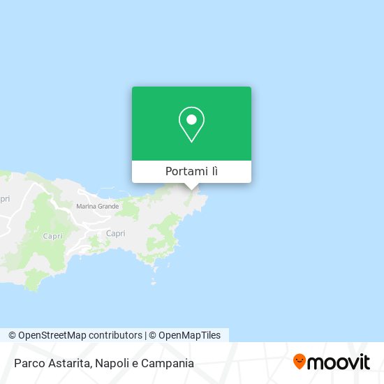 Mappa Parco Astarita