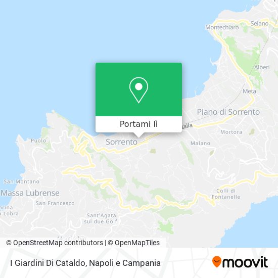 Mappa I Giardini Di Cataldo