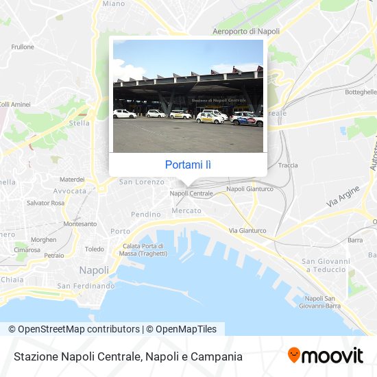 Mappa Stazione Napoli Centrale