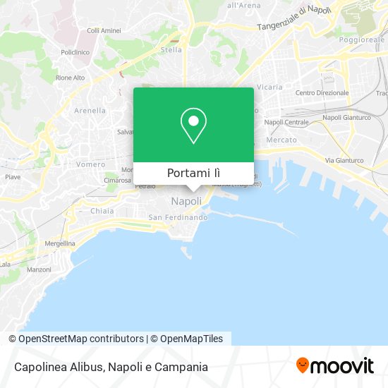 Mappa Capolinea Alibus
