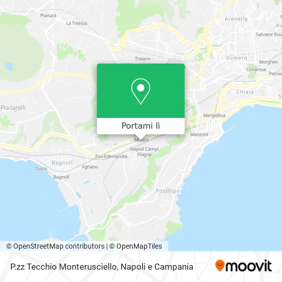 Mappa P.zz Tecchio Monterusciello