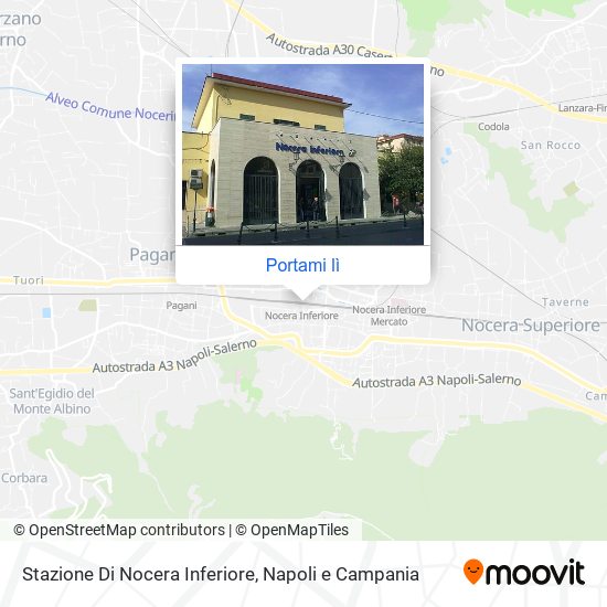 Mappa Stazione Di Nocera Inferiore