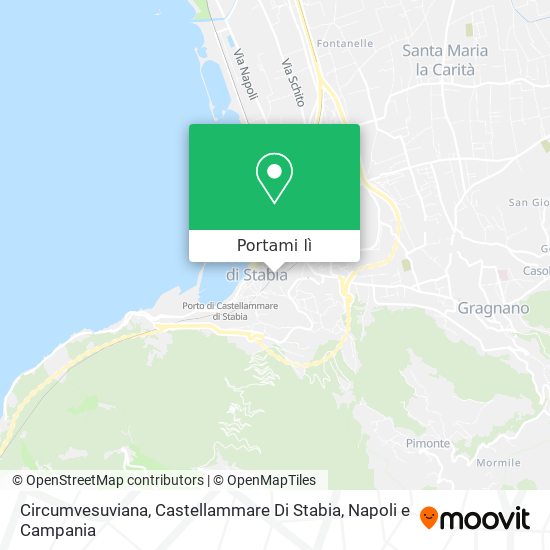 Mappa Circumvesuviana, Castellammare Di Stabia