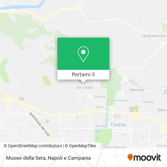 Mappa Museo della Seta