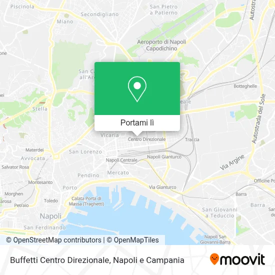 Mappa Buffetti Centro Direzionale