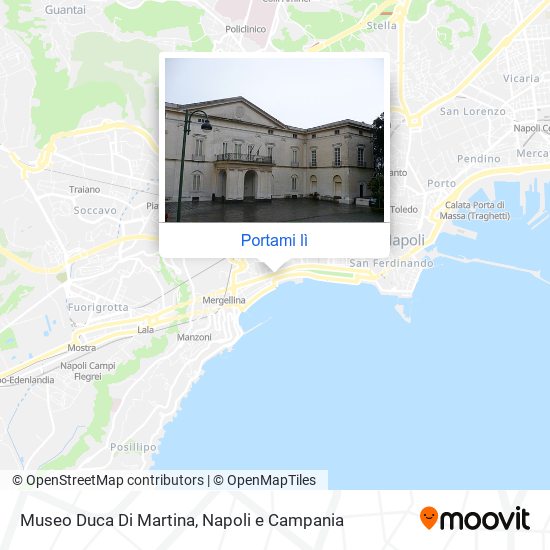 Mappa Museo Duca Di Martina