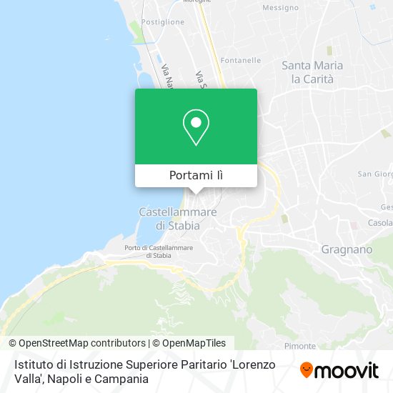 Mappa Istituto di Istruzione Superiore Paritario 'Lorenzo Valla'