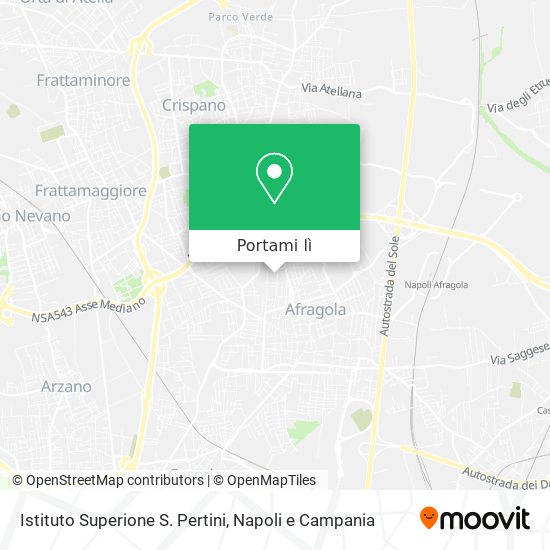 Mappa Istituto Superione S. Pertini