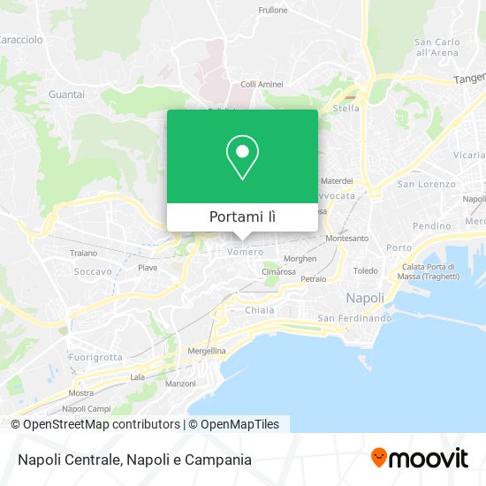 Mappa Napoli Centrale