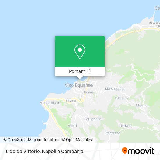 Mappa Lido da Vittorio
