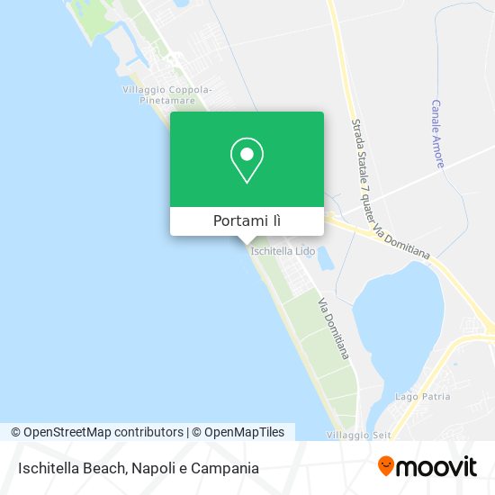 Mappa Ischitella Beach