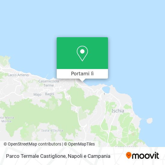 Mappa Parco Termale Castiglione