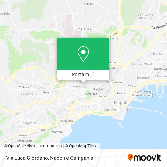 Mappa Via Luca Giordano