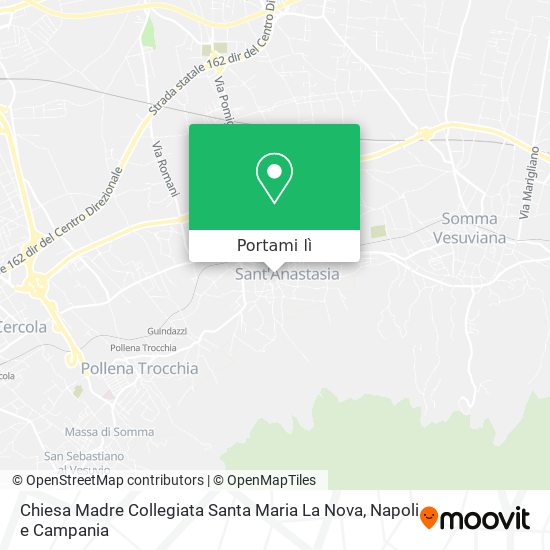 Mappa Chiesa Madre Collegiata Santa Maria La Nova