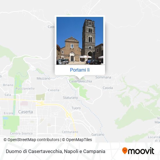 Mappa Duomo di Casertavecchia