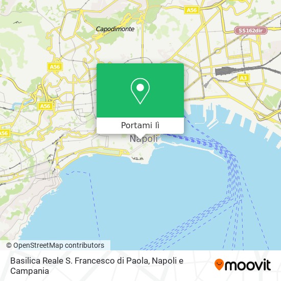 Mappa Basilica Reale S. Francesco di Paola