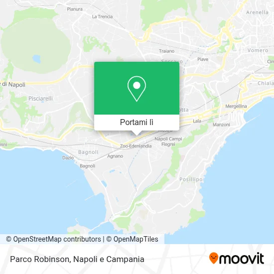 Mappa Parco Robinson