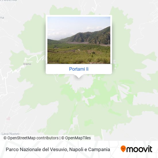 Mappa Parco Nazionale del Vesuvio