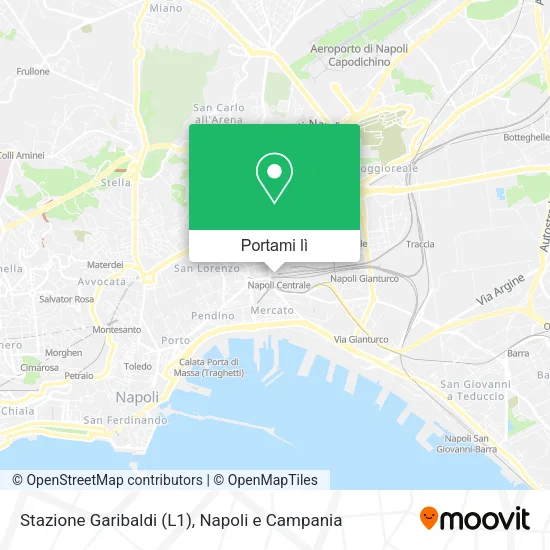 Mappa Stazione Garibaldi (L1)