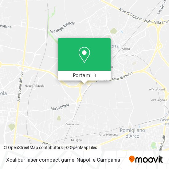 Mappa Xcalibur laser compact game