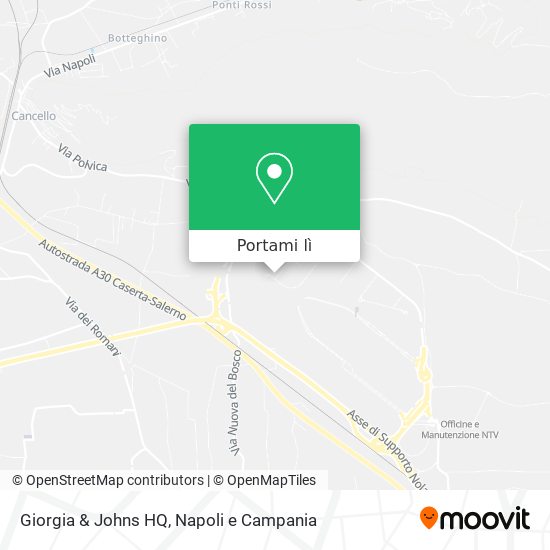 Mappa Giorgia & Johns HQ