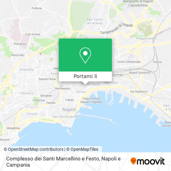 Mappa Complesso dei Santi Marcellino e Festo