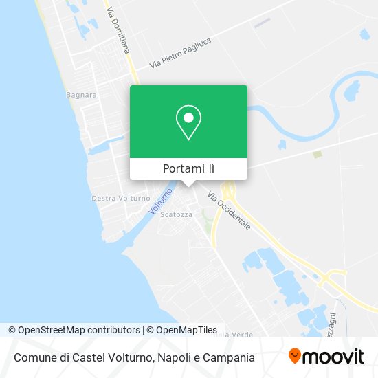 Mappa Comune di Castel Volturno