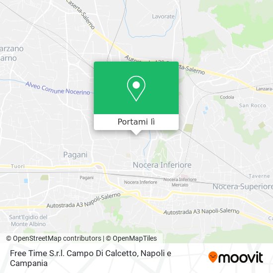 Mappa Free Time S.r.l. Campo Di Calcetto