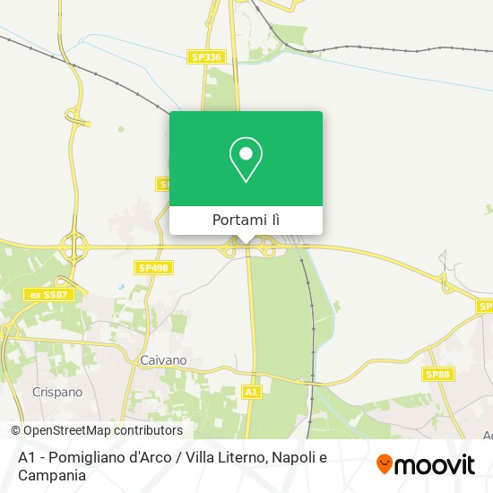 Mappa A1 - Pomigliano d'Arco / Villa Literno