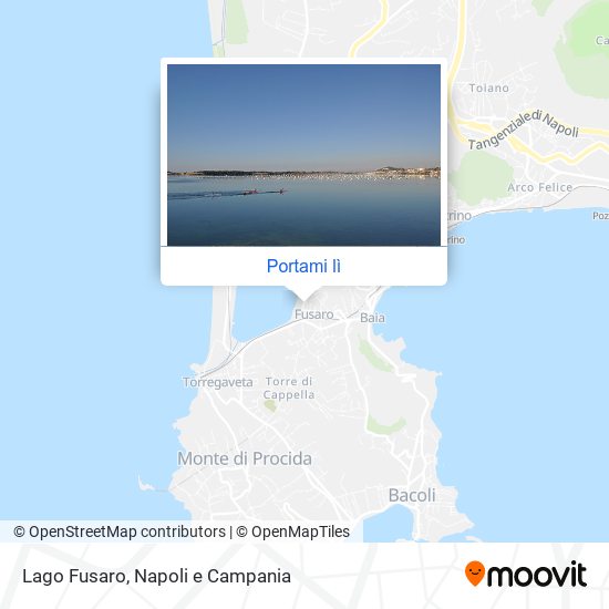 Mappa Lago Fusaro