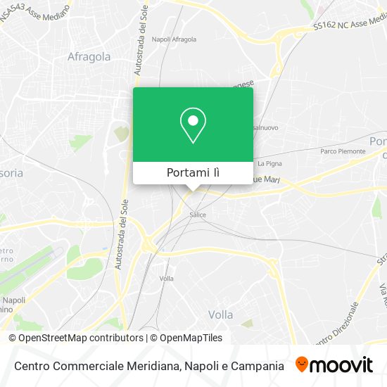Mappa Centro Commerciale Meridiana