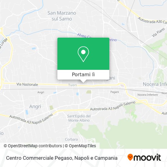 Mappa Centro Commerciale Pegaso