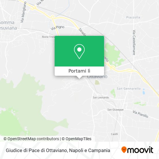 Mappa Giudice di Pace di Ottaviano