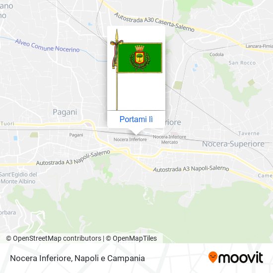 Mappa Nocera Inferiore