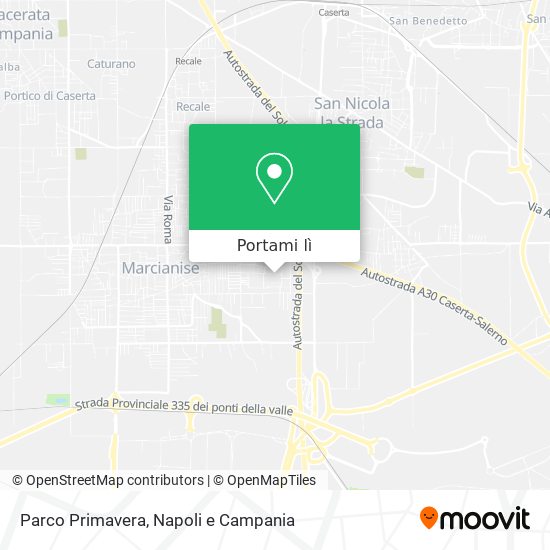 Mappa Parco Primavera
