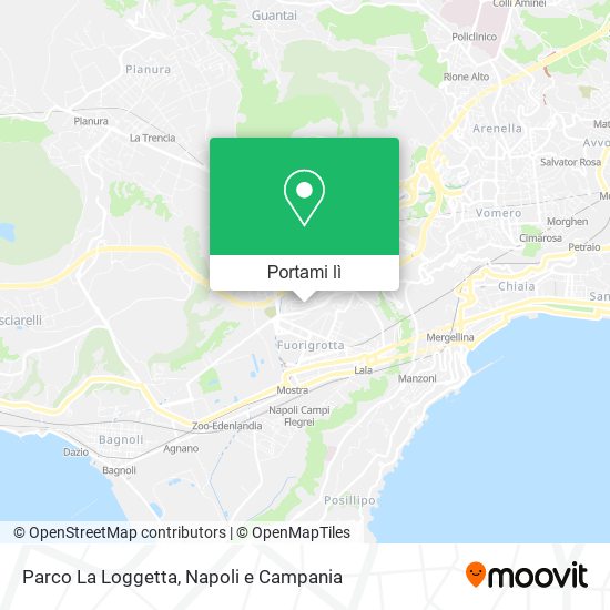 Mappa Parco La Loggetta