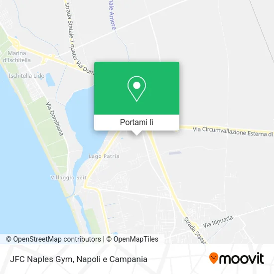 Mappa JFC Naples Gym