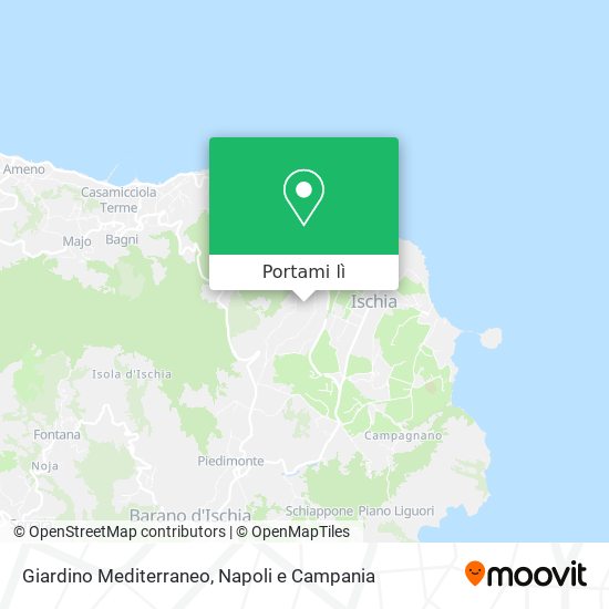 Mappa Giardino Mediterraneo
