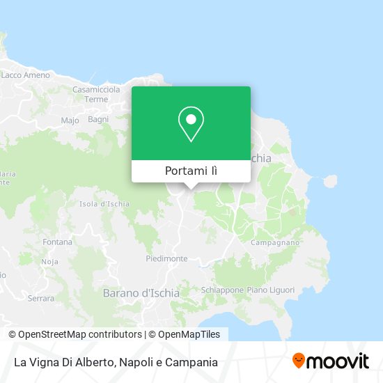 Mappa La Vigna Di Alberto