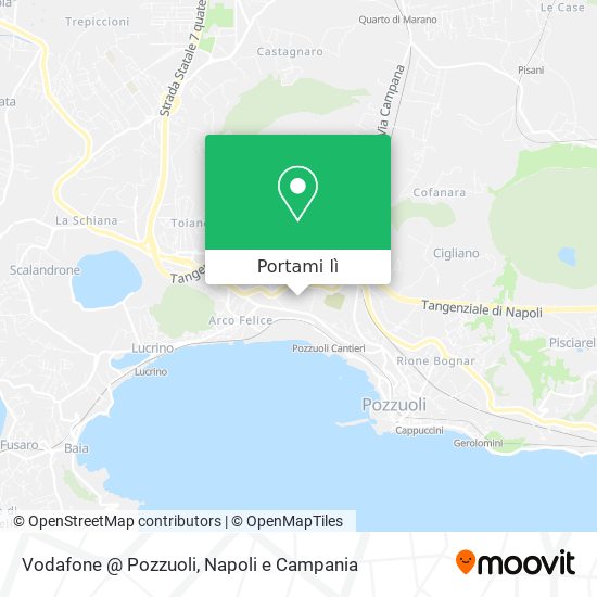 Mappa Vodafone @ Pozzuoli