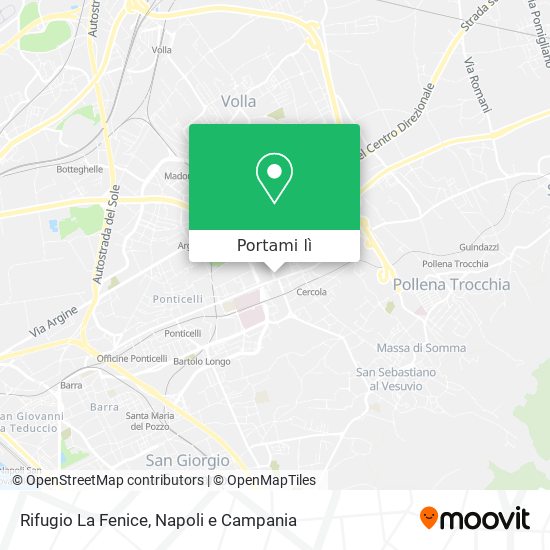 Mappa Rifugio La Fenice