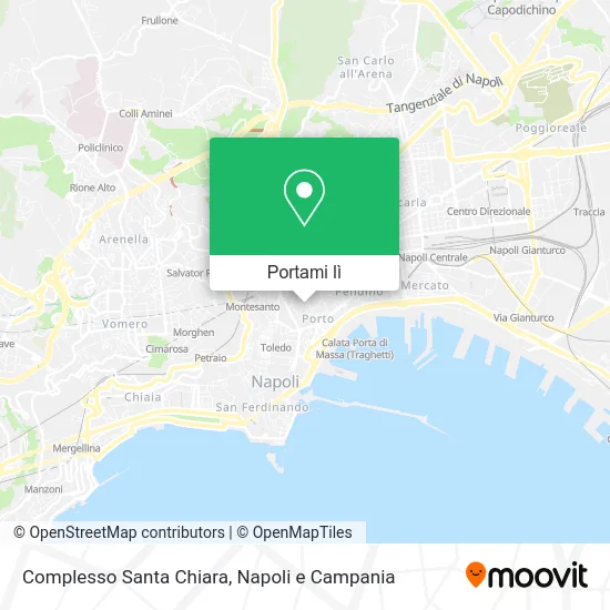 Mappa Complesso Santa Chiara