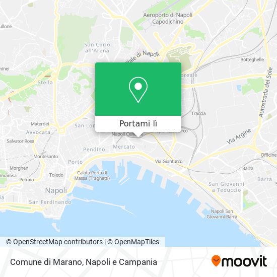 Mappa Comune di Marano