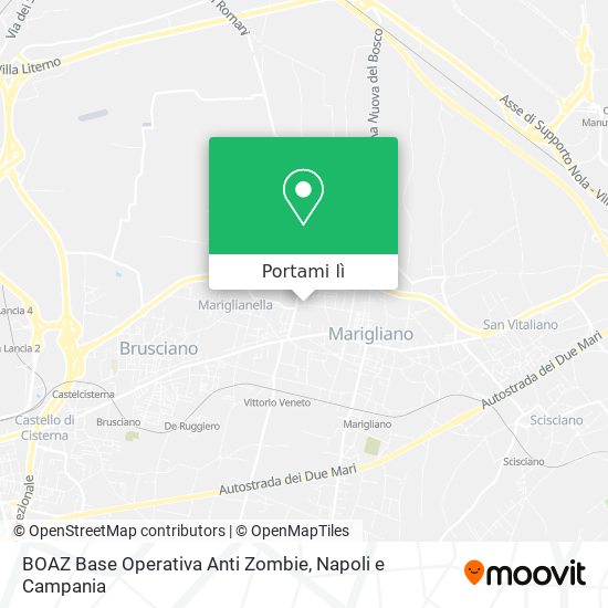 Mappa BOAZ Base Operativa Anti Zombie