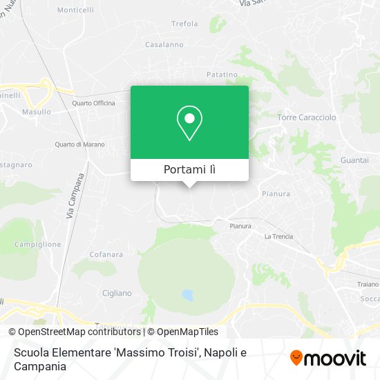 Mappa Scuola Elementare 'Massimo Troisi'