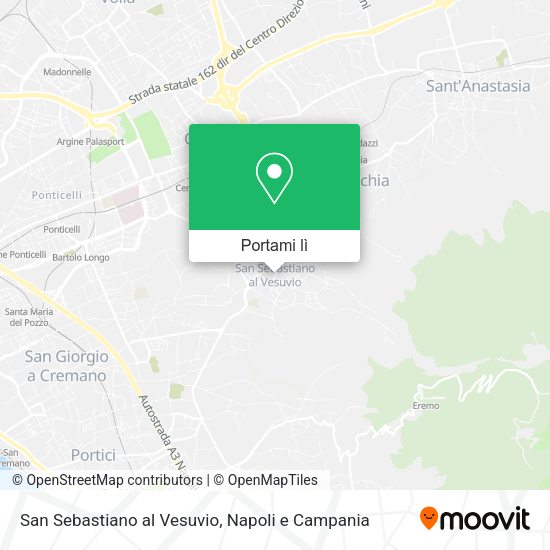 Mappa San Sebastiano al Vesuvio