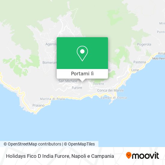 Mappa Holidays Fico D India Furore