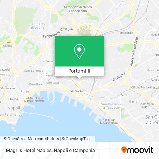 Mappa Magri s Hotel Naples
