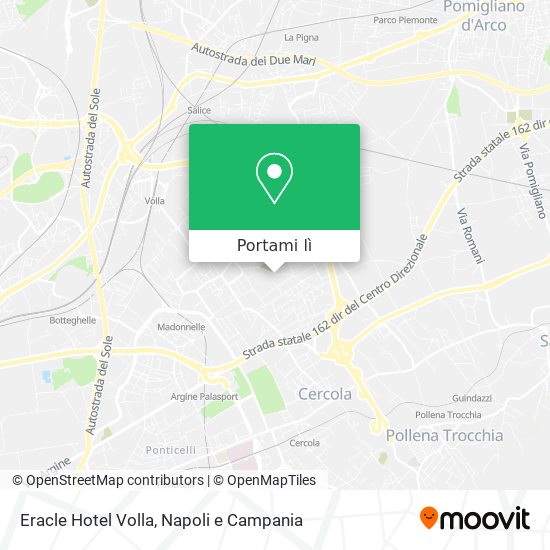 Mappa Eracle Hotel Volla