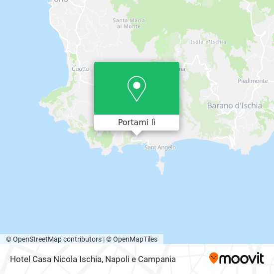 Mappa Hotel Casa Nicola Ischia